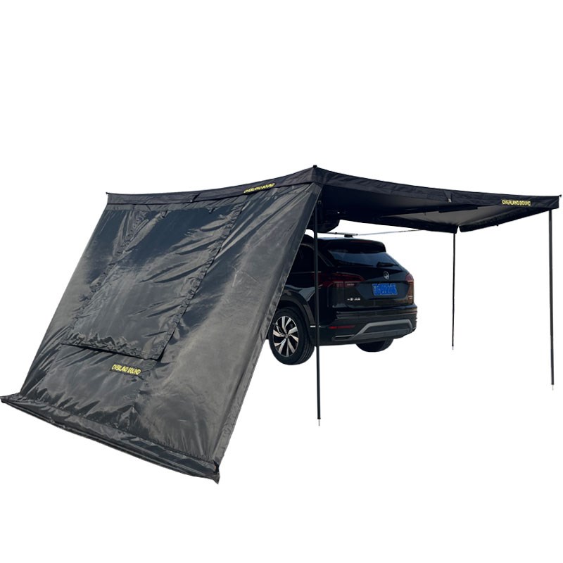 坦克300扇形车边帐车载五角无骨侧帐F围布房子遮阳篷陆巡270度天