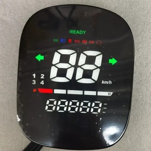 新款改装适用于台铃标兵星u途车型电动车仪表实时电压显示直上插