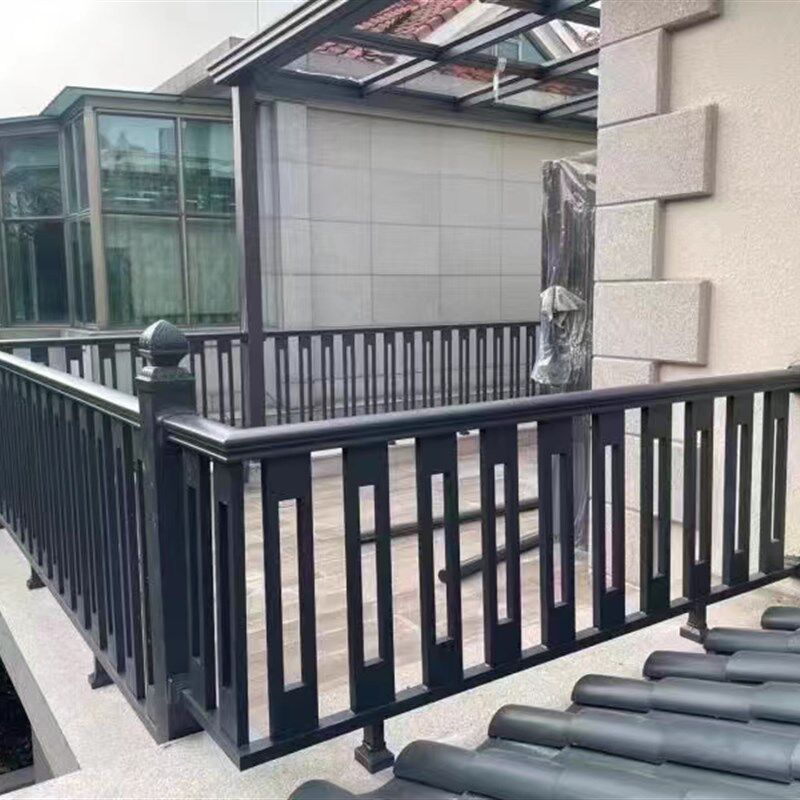 铝艺庭院护栏铝合金仿铜别墅栏杆花园防护栅O栏小区铸铁艺围墙围