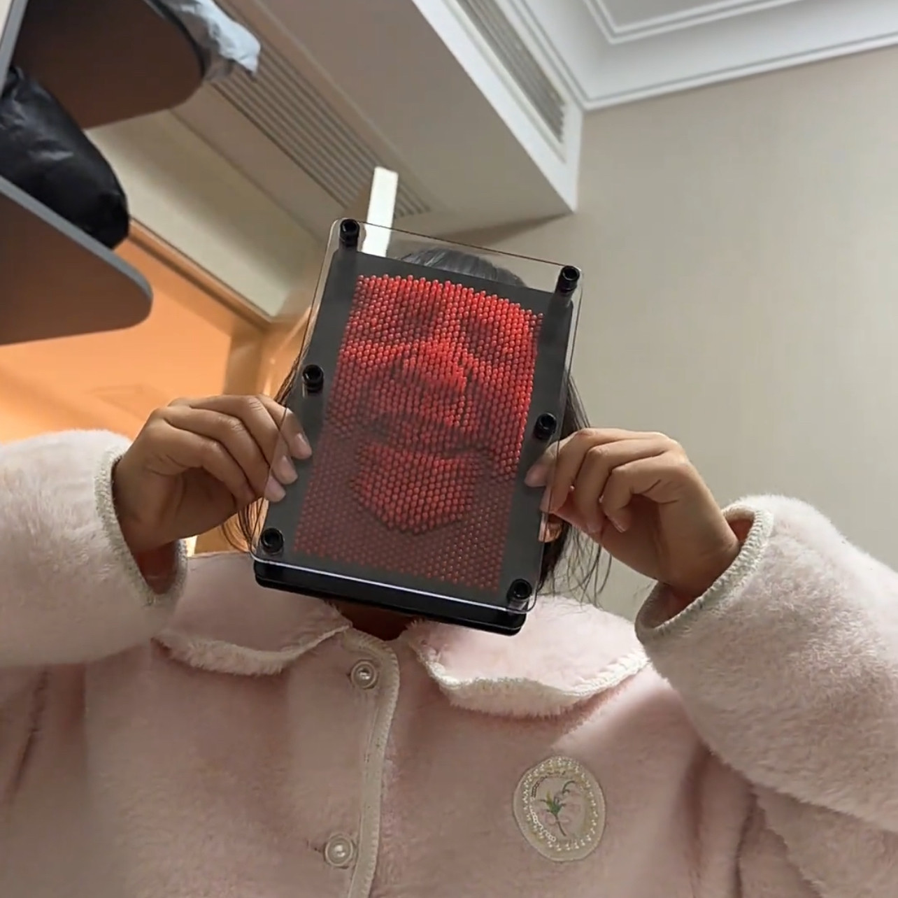 3D趣味玩具新款手模手印百变针画三维立体同学朋友创意礼物