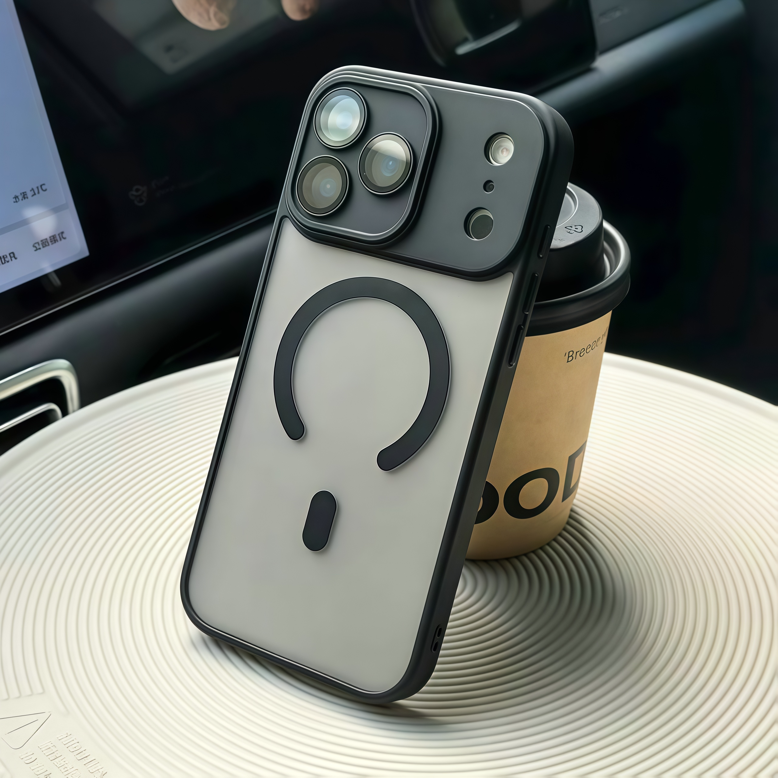 适用苹果17promax手机壳ins肤感磁吸磨砂新款iPhone14proMax自带镜头膜11苹果16proMax磁吸充电款13pro全包12