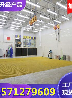 复合玻璃c钢树脂格栅盖板玻璃钢方格网洗车店地面网格板下水道篦