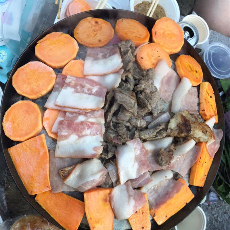 沈腾家乡齐齐哈尔烤肉烤锅韩式烧烤碳炉子M东北木炭煎串地摊户外
