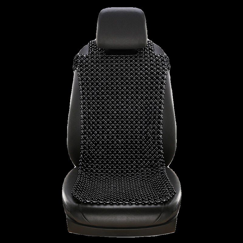 木珠汽车坐垫夏季透气后排通风轿车前排单座O凉垫有靠背制冷三件