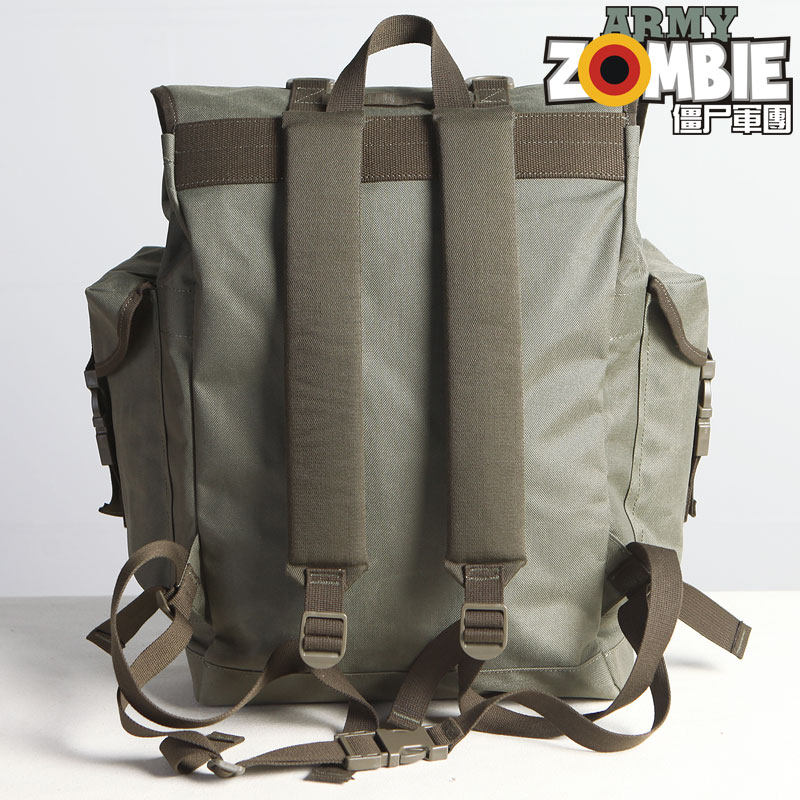 德国德军原品户外防雨水考杜拉登山D徒步战术旅行复古双肩山地背