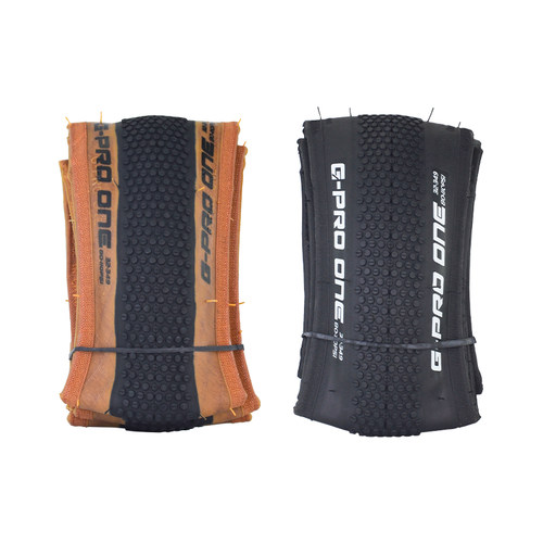 G-PRO ONE 16寸349黄A边折叠车外胎齿胎轻量小布轮胎复古肤边