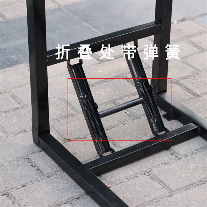 家用折叠桌子腿支架可折叠桌架子B金属桌架 饭桌腿支架 餐台脚桌