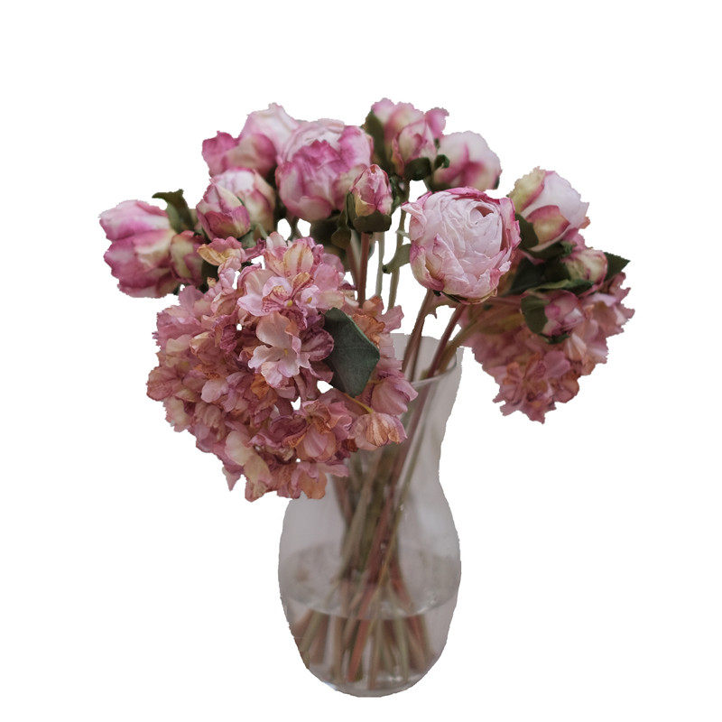 仿真花芍药玫瑰花束花p艺套装客厅装饰加花瓶欧式家居餐桌室内假,家居饰品,仿真花/假花,淘宝优惠券,粉丝福利购,淘宝优惠卷