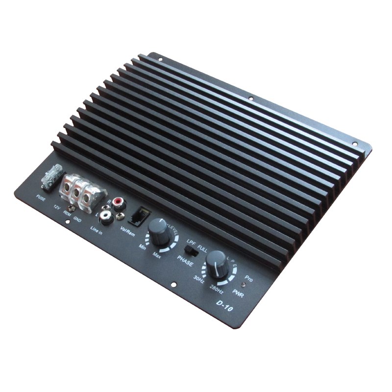 发烧级12V汽车重低音炮功放板10寸12寸大功M率1000W车载音响主板