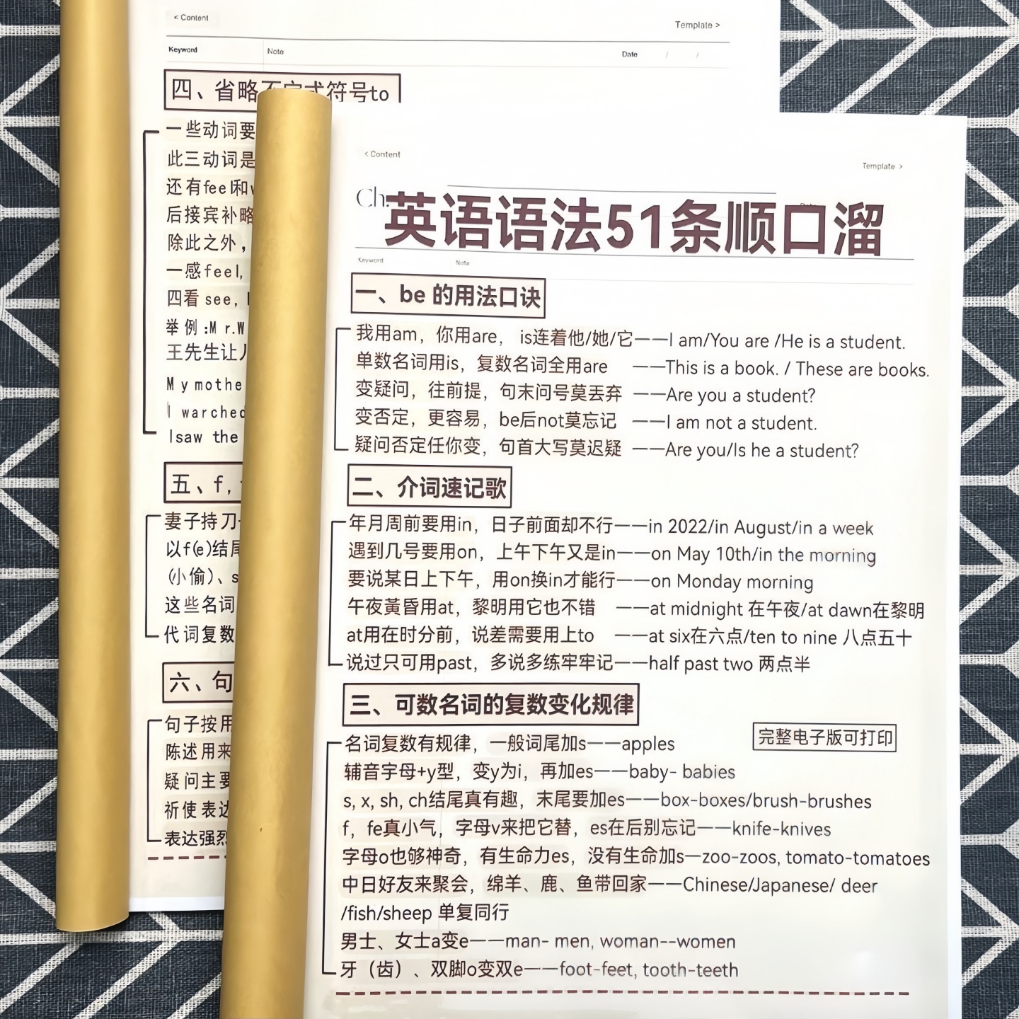 51条英语语法顺口溜超有用