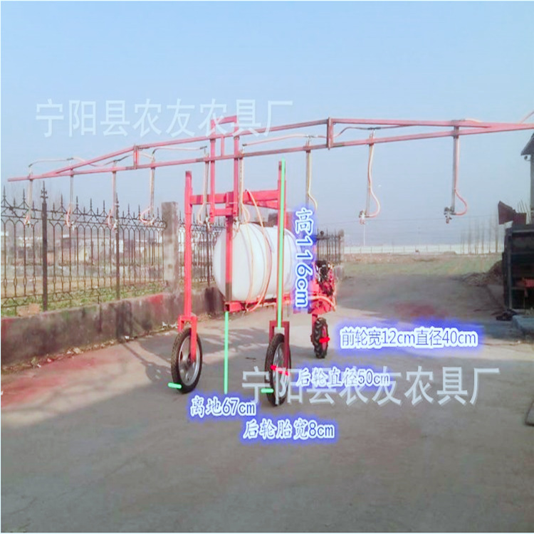 茶树果树喷药机树林果园苗圃棒子地打药机 三轮自走式柴油喷雾器
