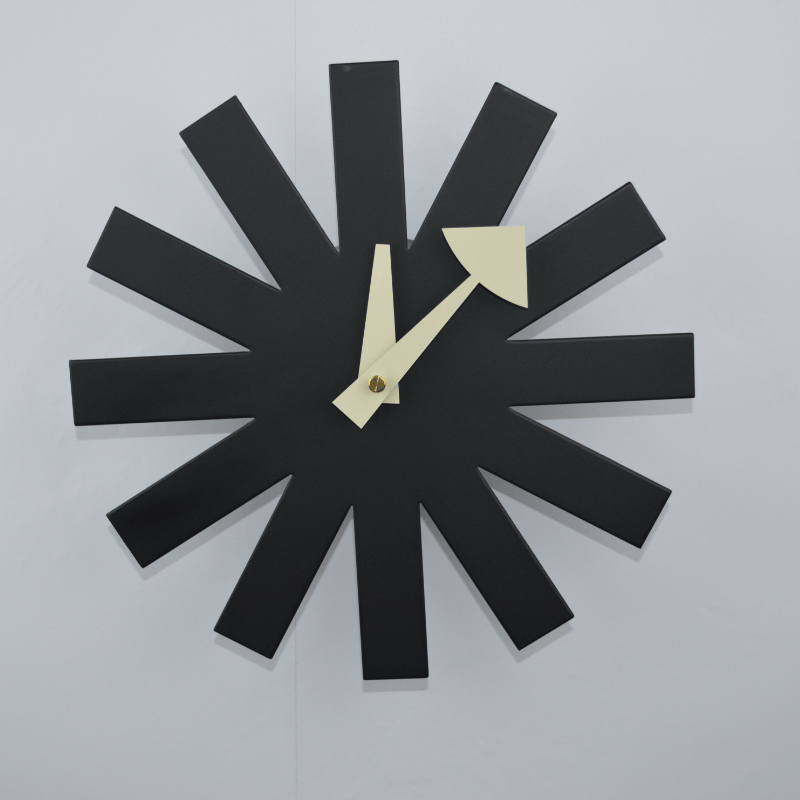 挂钟Asteriskclock星号北欧