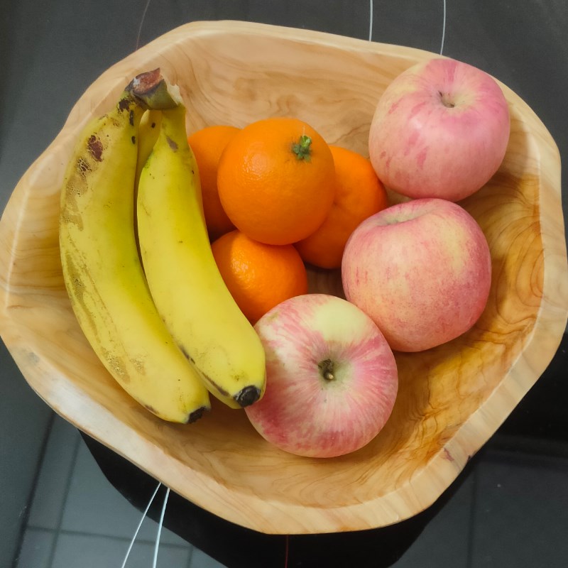 家用水果实木盆创意客厅木质糖果干果盘分格木制根雕托盘定制logo