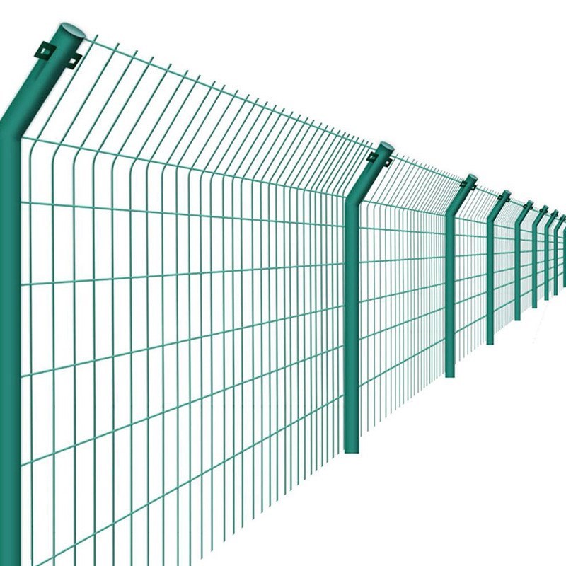 双边丝护栏网铁丝围栏网光伏电厂水利栅栏硬塑框架隔离防护网