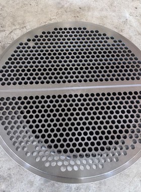 钢制锻造换热器冷凝器管板不锈钢304316 压力容器管板 Q345R 16Mn