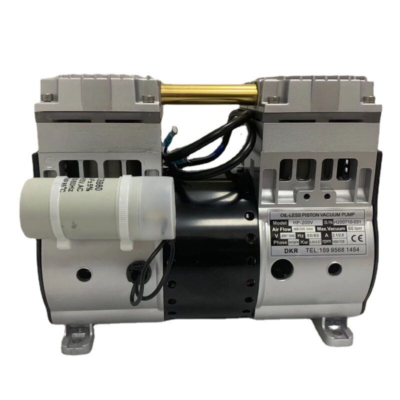 便携式 静音活塞式真空泵机组 HP-200V 现货供应 700mmHg