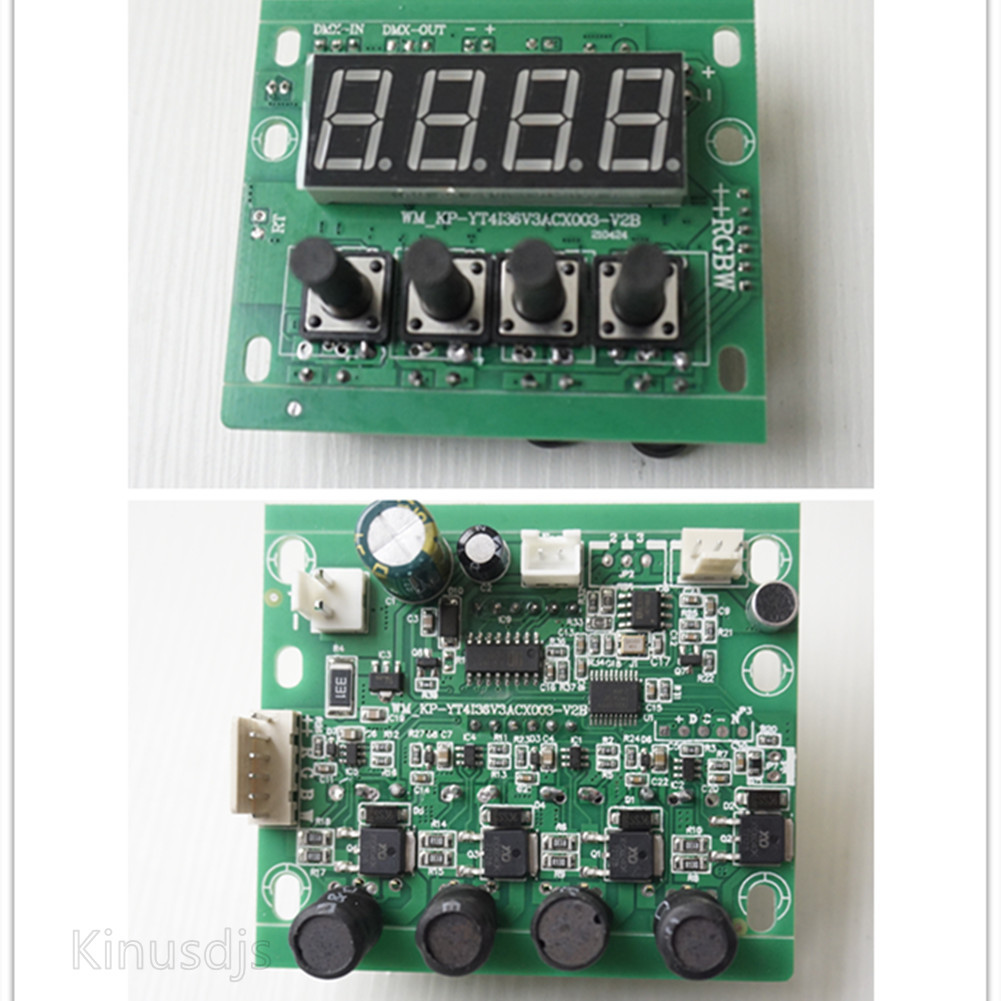 LED54颗四色帕灯恒流分体主板?防水帕灯主板舞台帕灯恒压控制板