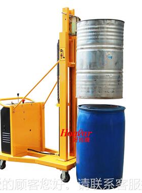DT高280配重式电油桶堆车 油罐装卸货搬运车020lDT300直动油桶装