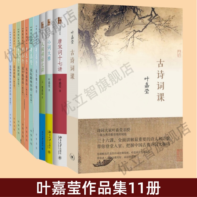 叶嘉莹作品集11册杜甫诗