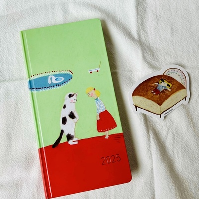 猫与柴田启子手账本笔记本