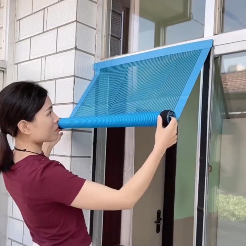 纱窗自粘式家用魔术贴纱网防蚊窗户定制金刚磁铁升级加厚加密窗纱