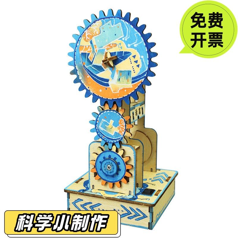 科教前沿科技小制作燃油发动机内燃机模型玩教具小学生手工材料包