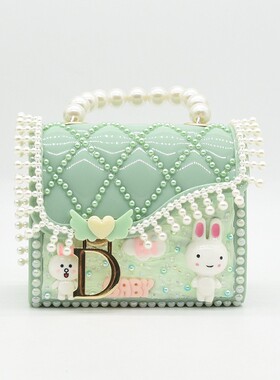 果冻包 手工diy材料包奶油胶贴钻制作手提斜跨包礼物儿童玩具SE62