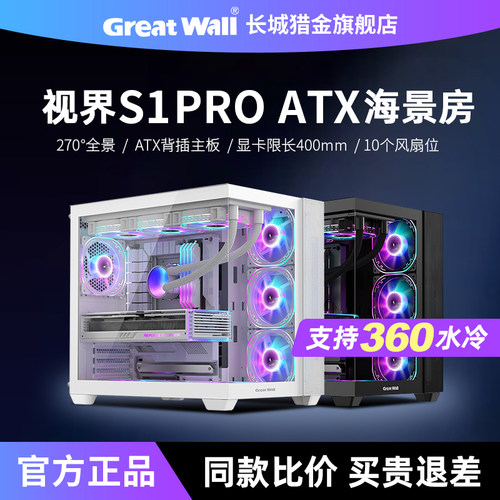 GOGHUNTERS长城S1PRO海景房机箱