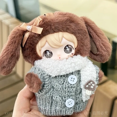 AYORTOYS兔闪闪ShyShy娃衣代开闪亮世界搪胶毛绒公仔毛衣围巾冬季
