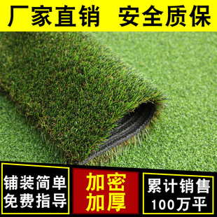 加密草坪秋草假草皮阳台操场幼儿园人工假草坪地毯楼顶
