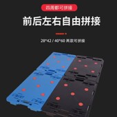 乌龟车平板拖g车拉货车搬运车手推车小货车静音四轮塑料车移动托