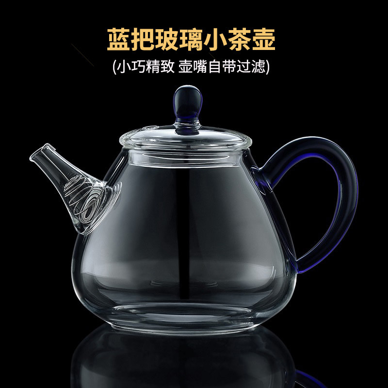 耐热玻璃茶壶 功夫茶具小号泡茶壶 家G用过滤小壶透明花茶茶杯套,餐饮具,茶壶,淘宝优惠券,粉丝福利购,淘宝优惠卷