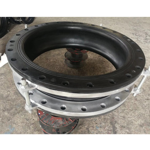 厂家非金属橡胶补偿器膨胀节大口径橡胶软接头 防拉托橡胶软连接