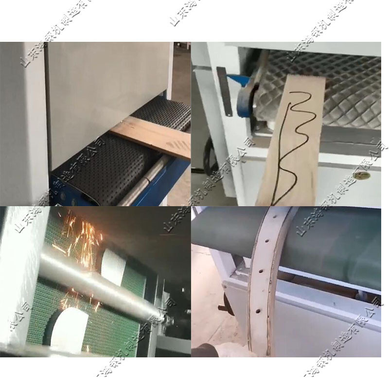 台式木工板材抛光机五金工件