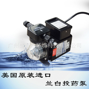 游泳池蓝白投药泵计量泵电磁隔膜泵污水处理加药变频泵污水投药泵