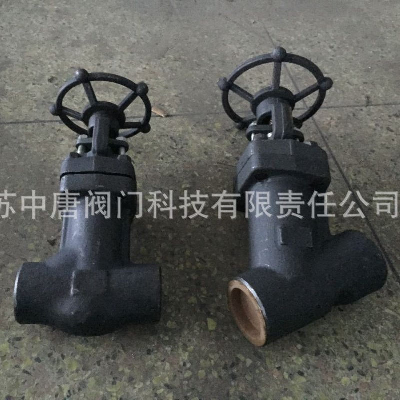 WJ65H-25C直流式焊接波纹管截止阀 Y型承插焊波纹管截止阀 A105N