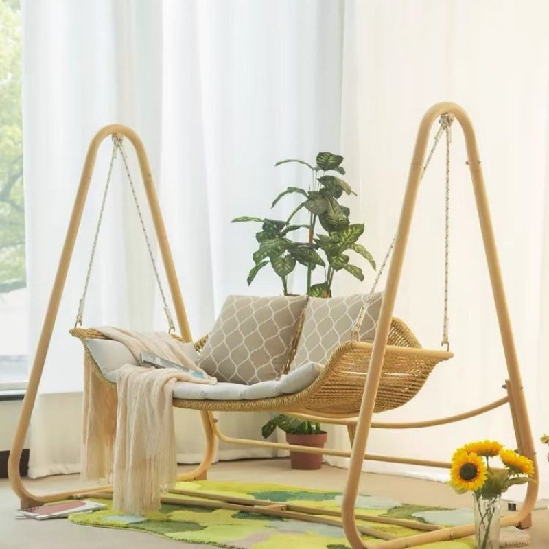 户外秋千庭院室外摇椅荡秋千室内双人吊床花园小院网红秋千椅吊椅