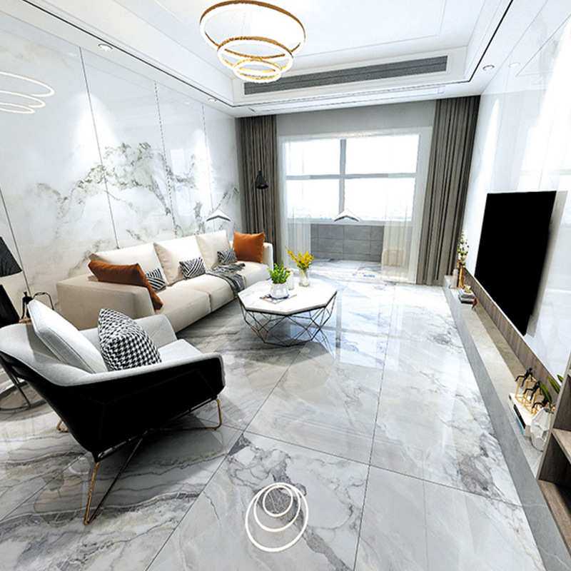 灰色客厅防滑地砖通体大理石地板砖仿石纹电视背景墙砖750x150