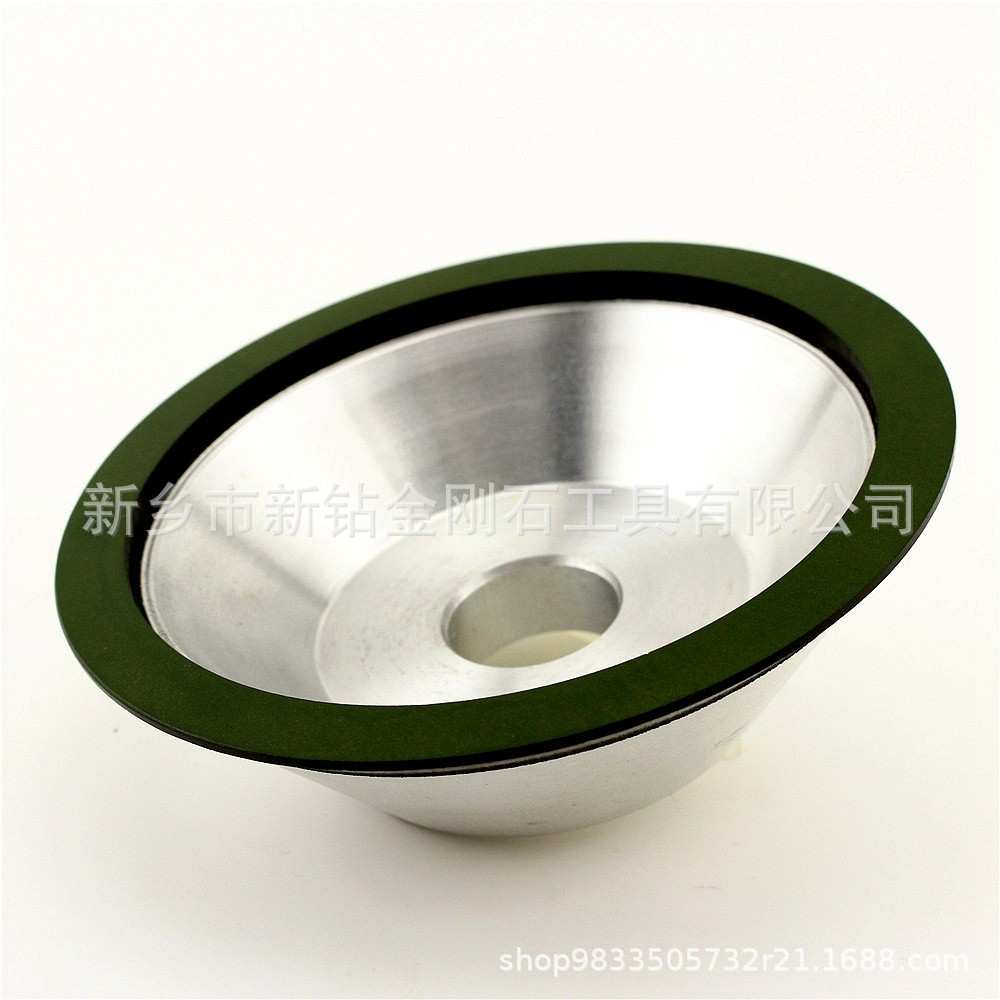树脂碗型金刚石砂轮 3A1树脂平行砂轮 单面加强金刚石砂轮厂家直