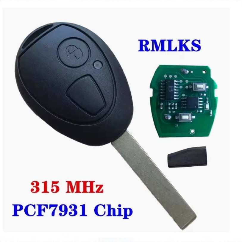 适用宝马迷你mini2汽车R53名爵MG7直板钥匙遥控器315/433Mhz芯片