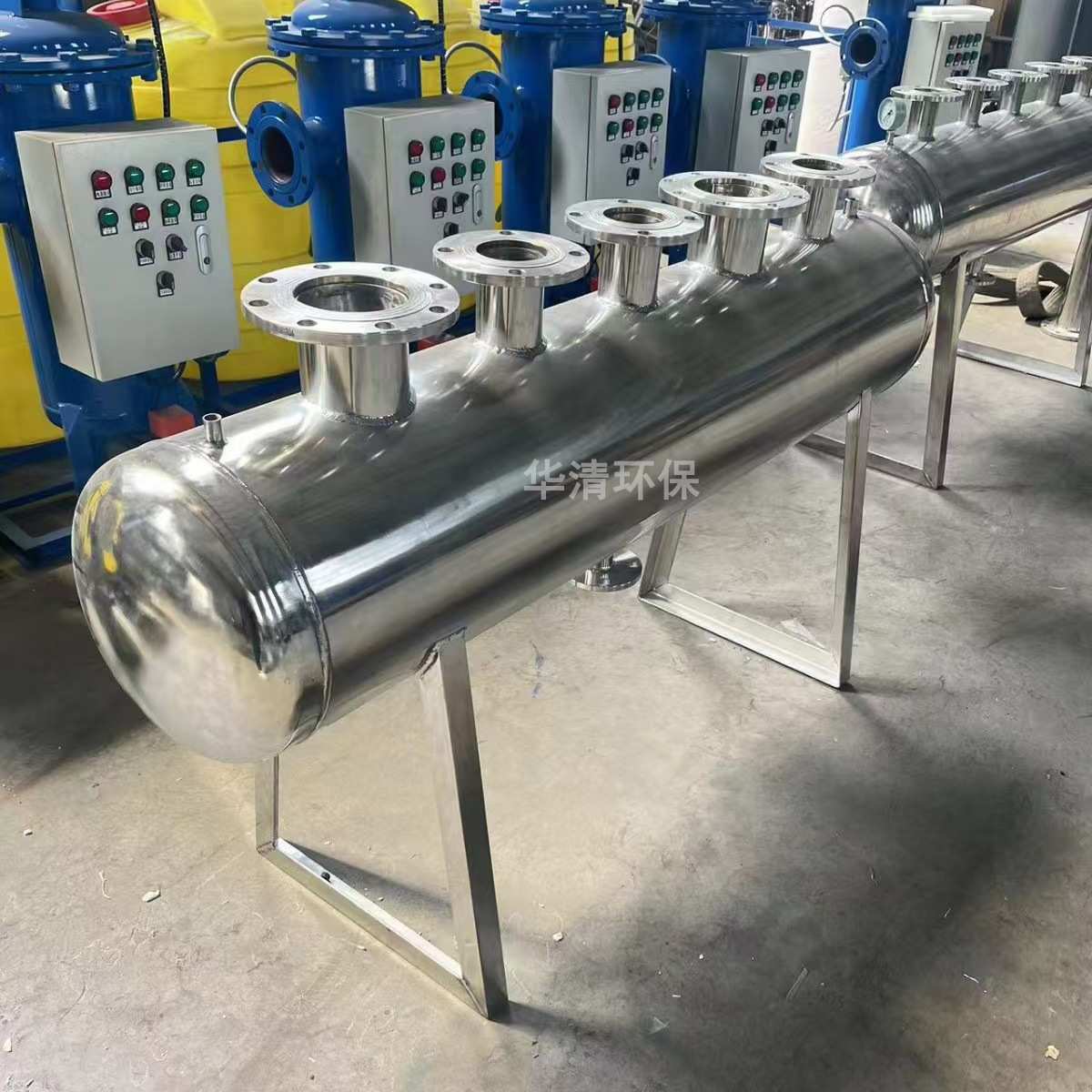 不锈钢集分水器 太阳能热水用分集水器 分水器 集水器