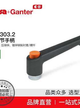 Elesa Ganter伊莉莎冈特 GN 303.2 可调节手柄 带按钮（3