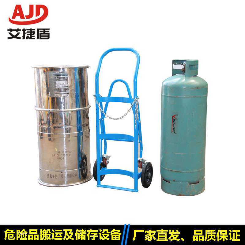 TY140大号液化气钢瓶煤气罐不锈钢手推搬运拉车拖车老虎车子