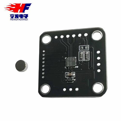 MT6701QT磁编码器磁感应角度测量传感器模块4通讯接口替代AS5600