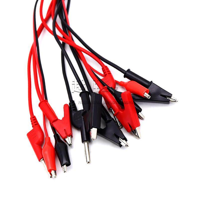 彩色双头鳄鱼夹线香蕉插头转鳄鱼夹带线电源测试导线连接线2线4夹,3C数码配件,USB多功能数码宝,淘宝优惠券,粉丝福利购,淘宝优惠卷