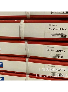 SKF轴承 SKF NU234ECM/C3轴承 SKF圆柱滚子轴承 S