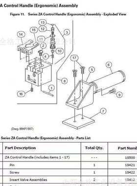英格索兰手柄18500配件18421 18422 18412 18418 18446 182618410