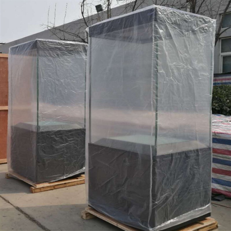 150*150*200特大四角立体塑料袋机器罩托盘罩子电箱防水袋方底袋