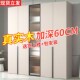 全实木衣柜卧室家用出租房用免安装 玻璃储物柜 小户型儿童简易组装