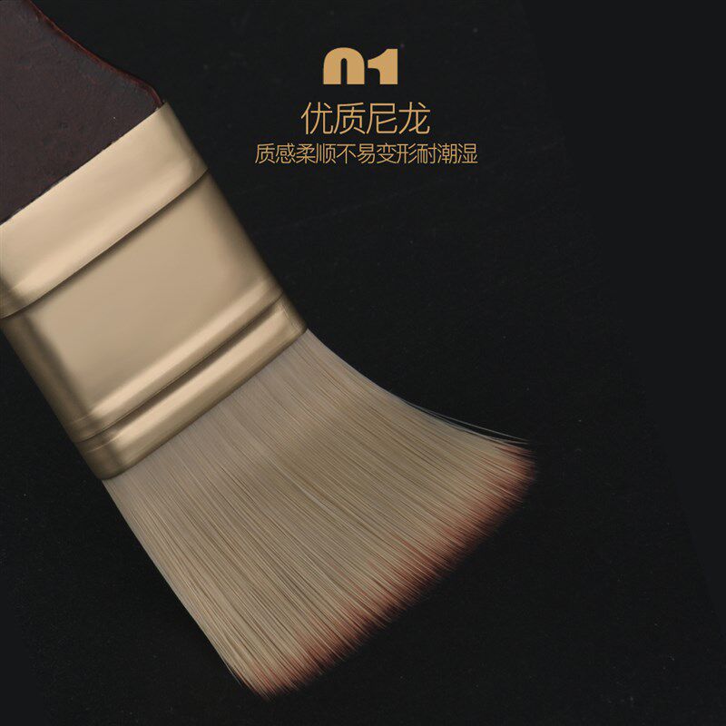 乔尔乔内水彩画笔套装圆头扁头刷子刮刀油画丙烯水粉便携24件套装